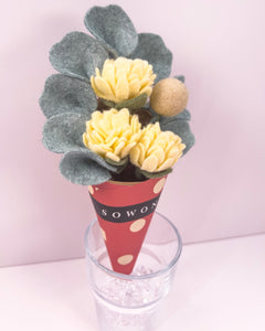 Flower Cone_Globe Amaranths