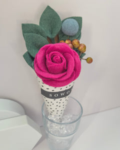 Flower Cone_Rose