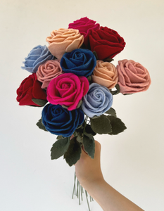 Felt Rose