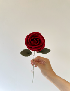Felt Rose
