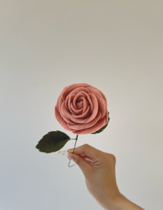 Felt Rose