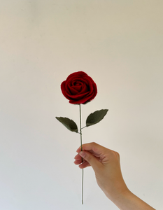Felt Rose