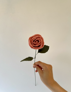Felt Rose