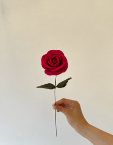 Felt Rose